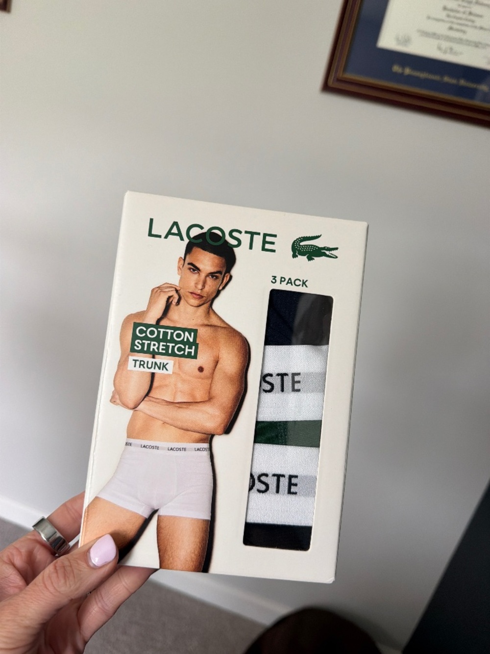 Lacoste Men’s Underwear - Size Medium